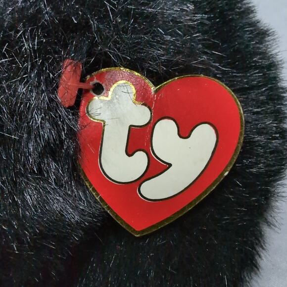 Lot of 2 Ty Classic Corky Cocker Spaniel Baby Paws Bear Lying Puppy Dog 1996 - Picture 15 of 16